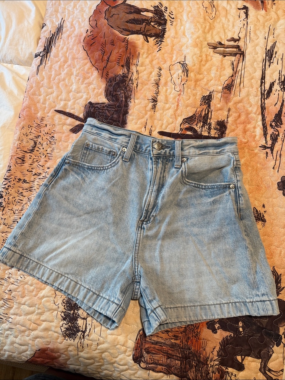 Pistola Saige High Rise Shorts
